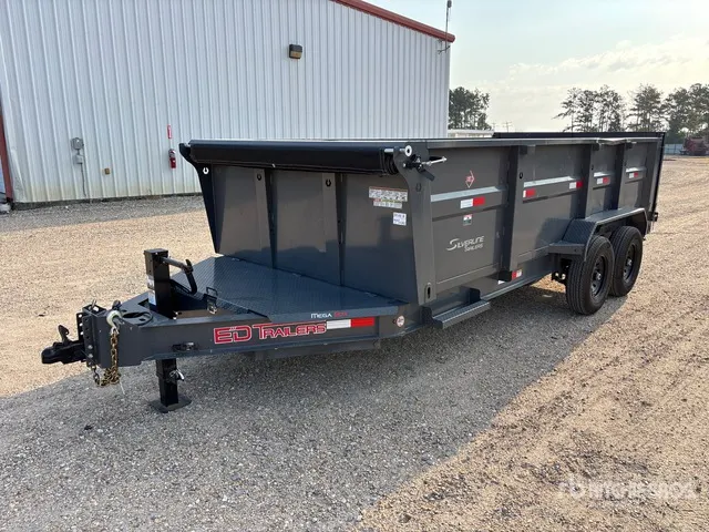 2026 ED LPT8316273S-BP 16 ft T/A Dump Utility Trailer