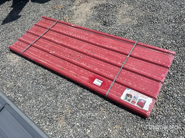 Quantity of (30) 8 ft x 3 ft Corrugated Polycarbonate Roof Panel (Unused)