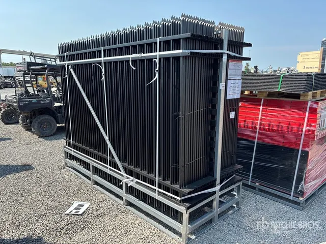 Quantity of (30) 2026 MTO A0710-30 10 ft x 7 ft Powder Coated Fencing (Unused)