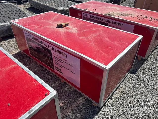 2026 SKLP SK-SC40 20 ft x 40 ft Carport (Unused)