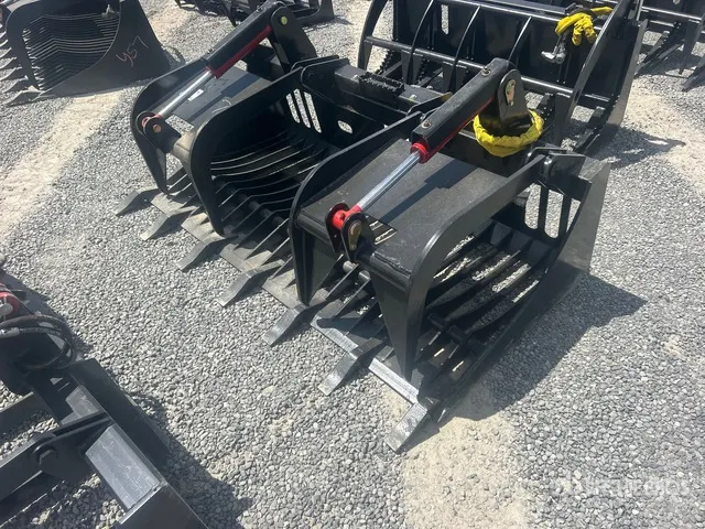 All-Star 72 in Rock Skid Steer Grapple (Unused)