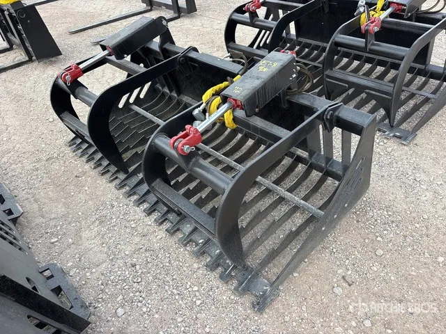 All-Star 72 in E-Series Rock Skid Steer Grapple (Unused)