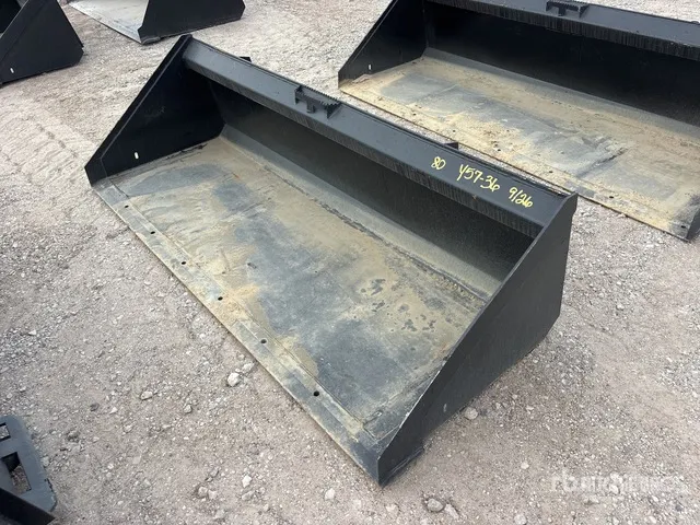 Mid-State 80 in Low Profile Skid Steer Bucket (Unused)