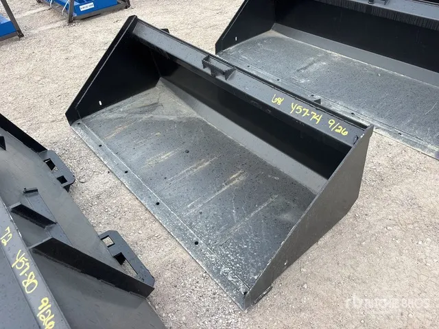 Mid-State 68 in Low Profile Skid Steer Bucket (Unused)