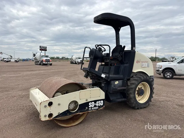 2007 Ingersoll Rand SD45D Smooth Drum Compactor