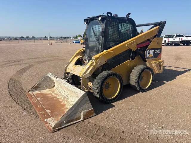 2015 Cat 262D Two-Speed High Flow XPS Skid Steer Loader