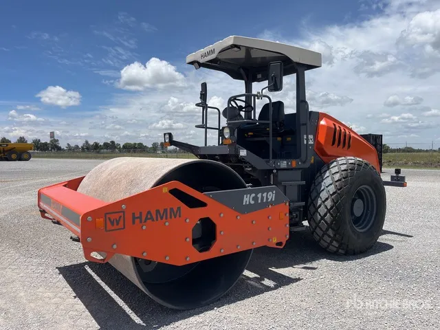 2025 Hamm HC119i Rodillo / Smooth Drum Compactor