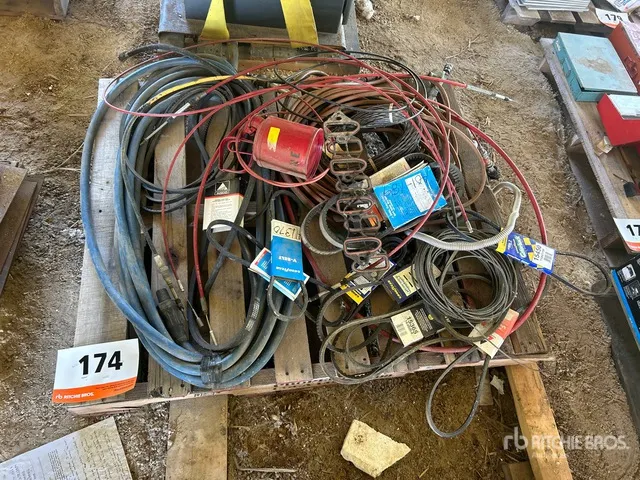 Quantity of Hoses, V-Belts & Miscellaneous Parts