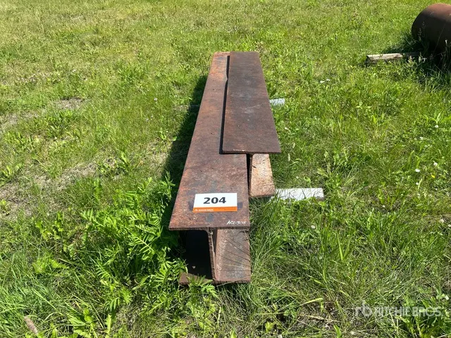 Quantity of (2) I-Beams Structural Steel