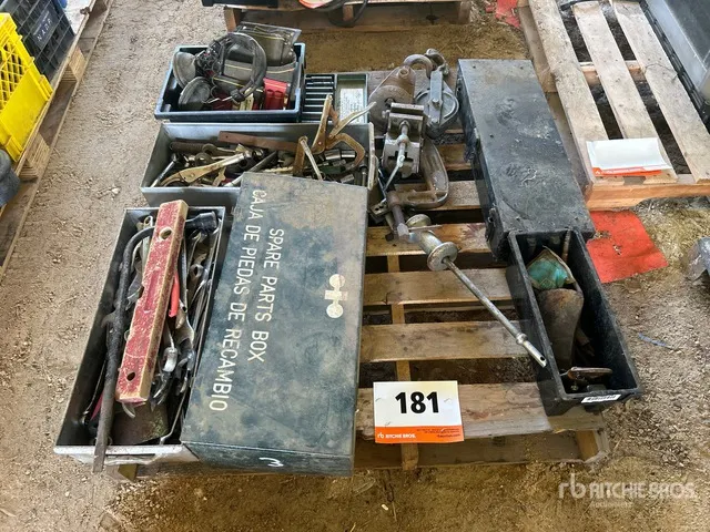 Quantity of Hand Tools and Shop Equipments