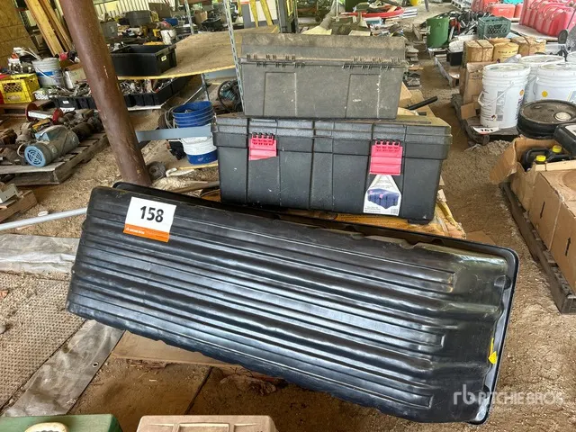 Garage In A Box, Sled & Plastic Tool Boxes