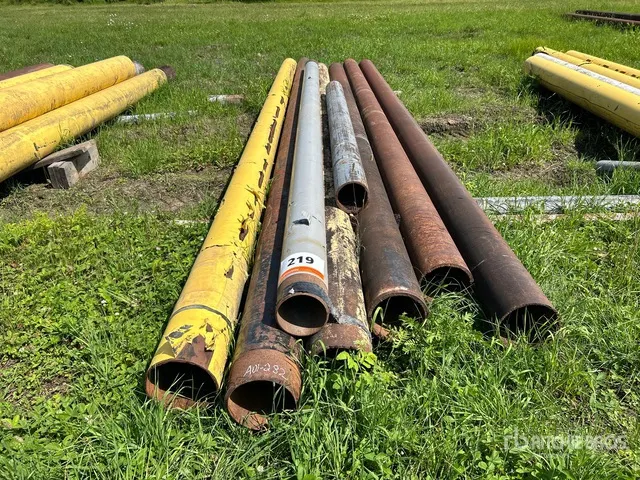 Quantity of (8) Quantity of Pipes