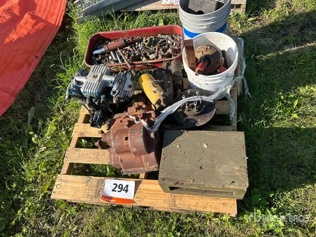 Quantity of Air Compressor, Transmission, Hydraulic Cylinder, Hydraulic Components & Miscellaneous Hardware