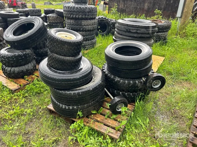 Quantity of (11) Mixed Gallant, Carlisle,Daytona 78 Thorobred, Cheng Shin, Cavalier Tires