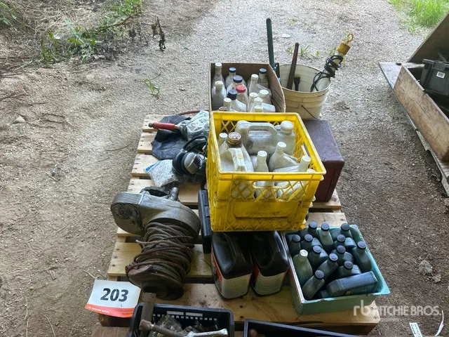 Mixed Shop Supplies & Fluids
