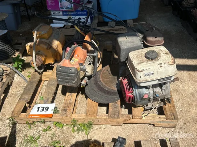 Engine, Rototiller, Electric Motor & Concrete Cutoff Saw