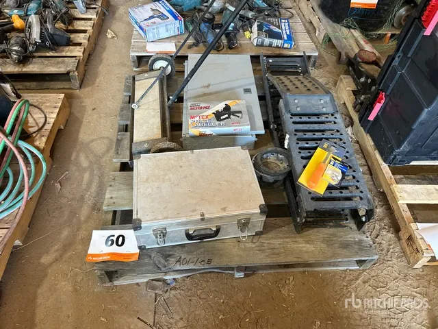 Electrical Box, Trailer Ramp, Price Labeller, Tool Case, Metal Pickup Roller