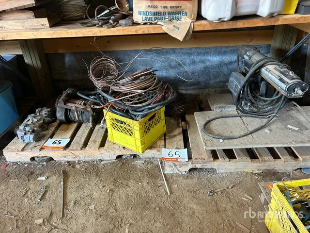 Copper Wire, Starter, Craftsman Saw, Wire Grounds, Winch