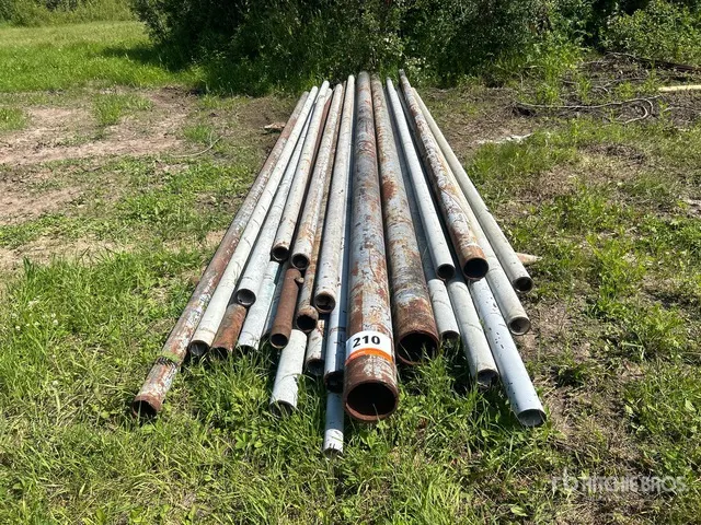 Quantity of (24) Steel Pipe