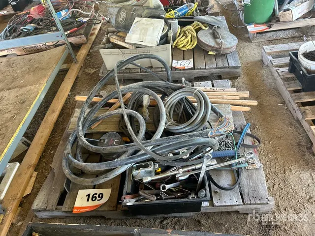 Cables, Wrench, Pulley, Bolts, Wall Lights & Ropes