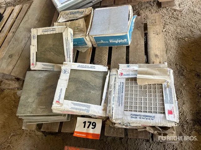 Quantity of Ceramic Floor Tile & Domco VinylPlus Flooring