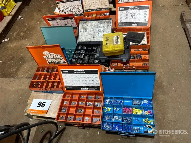 Quantity of Pins, Snap Rings, Screw, WoodRuff Keys & O Rings