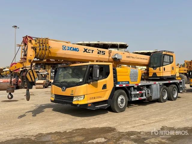 2021 XCMG XCT25L5 25 ton 6x4 Hydraulic Truck Crane
