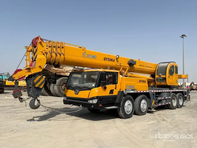 2020 XCMG QY50KA 50 ton 8x4x4 Hydraulic Truck Crane