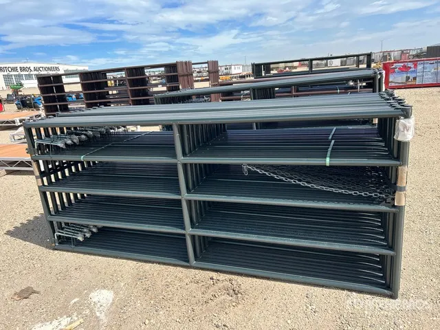 Quantity of (24) 2026 BYT RG10 10 ft x 4 ft Ranch Livestock Gate (Unused)