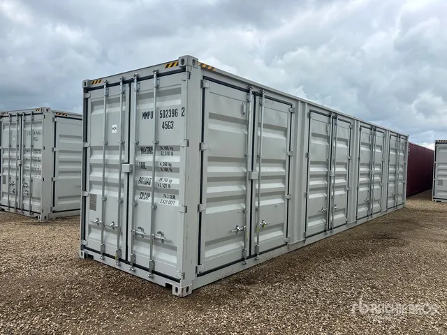 2026 40 ft High Cube Multi-Door Storage Container