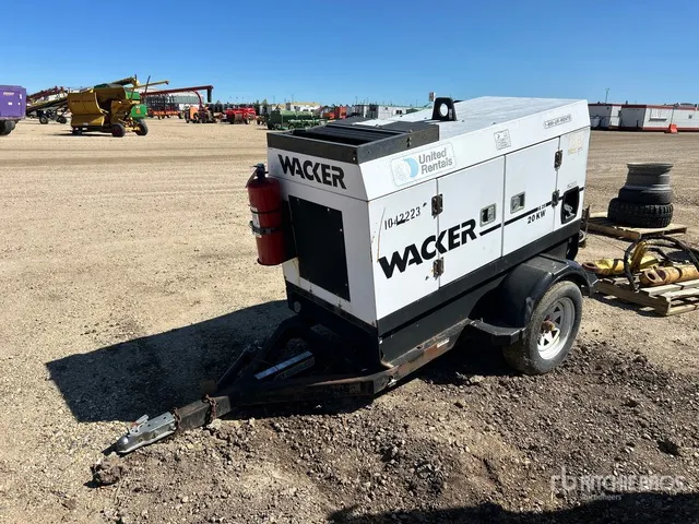 Wacker Neuson G-25 20 kW Mobile Generator Set