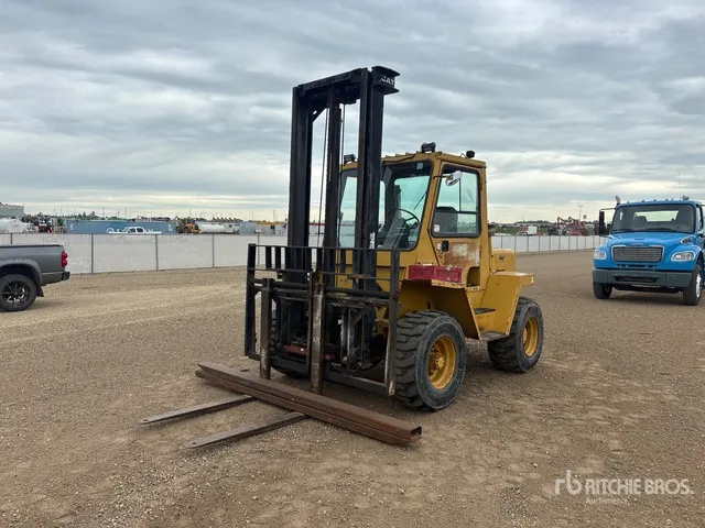 1990 Cat R80 8000 lb Rough Terrain Forklift