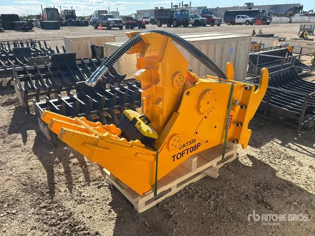 2026 TOFT TOFT08P fits to 20-30 ton excavator Demolition Pulverizer (Unused)