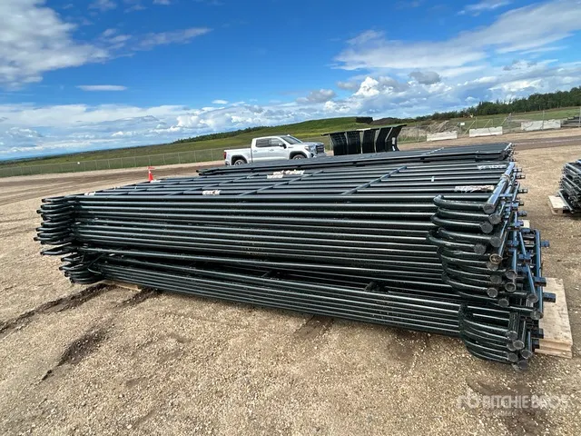 Quantity of (21) 2026 BYT MRSDRP16 16 ft x 6 ft 7-Rail Ranch Livestock Panel (Unused)