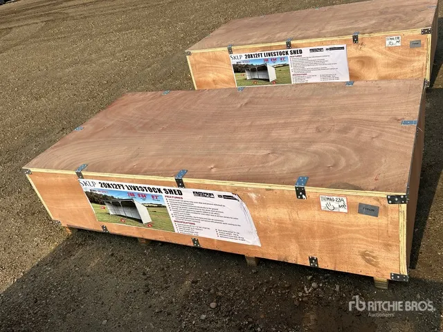 2026 SKLP SK-S2012 20 ft x 12 ft Livestock Shelter (Unused)