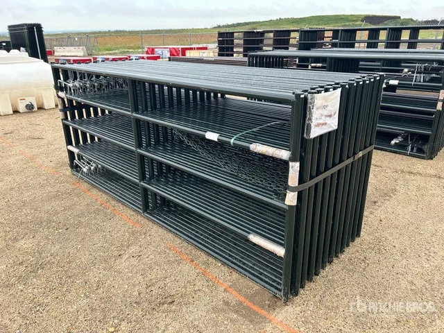 Quantity of (24) 2026 BYT RG10 9 ft 4.5 in x 3 ft 11 in 10 ft Ranch Livestock Gate (Unused)