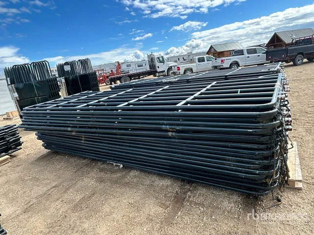 Quantity of (21) 2026 BYT MRSDRP16 16 ft x 6 ft 7-Rail Ranch Livestock Panel (Unused)