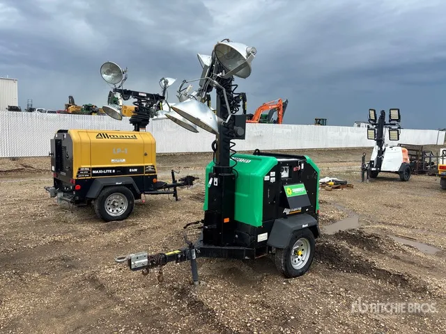 2019 Allmand Night-Lite V-Series 8 kW Light Tower