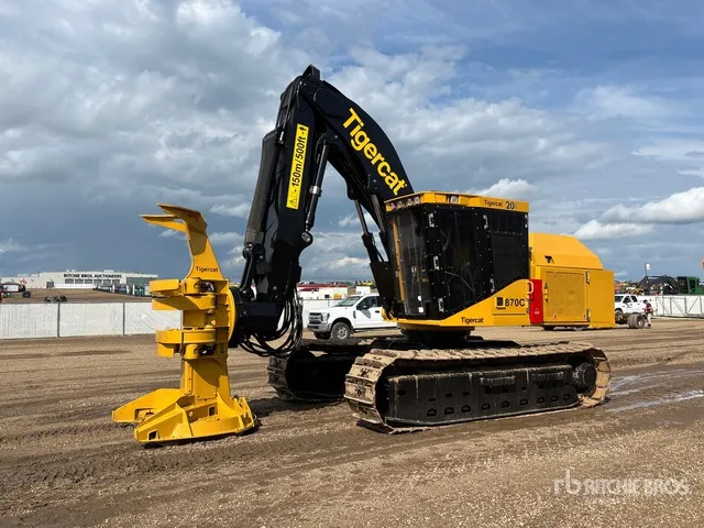 2012 Tigercat 870C Track Feller Buncher