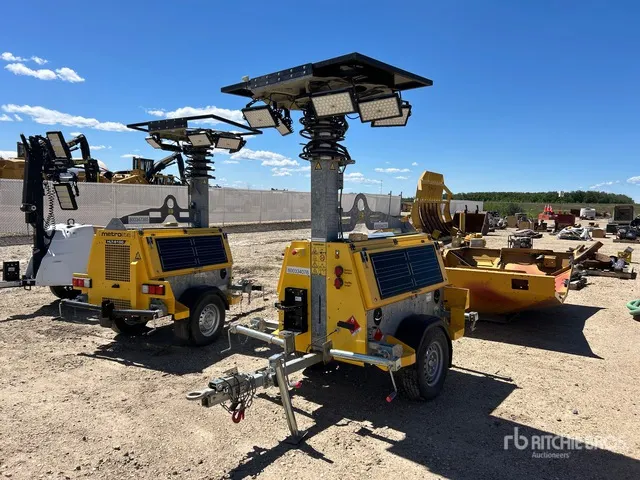 2021 Axiom HLT 6100 2.4 kW Solar Light Tower