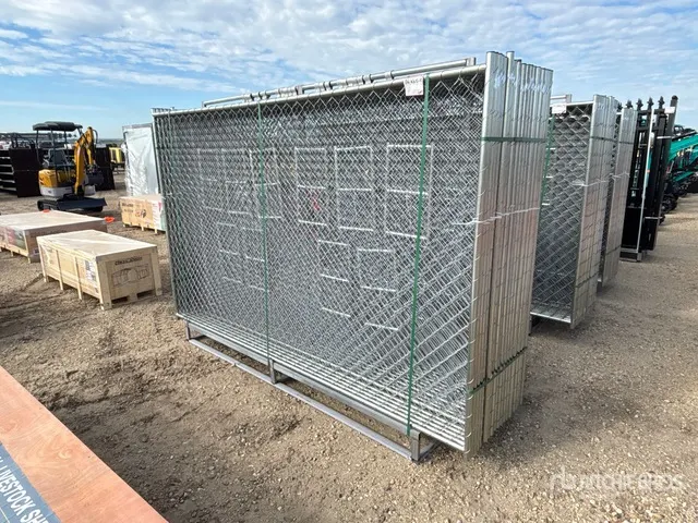 Quantity of (20) 2026 GLCF1006 9 ft 5 in x 6 ft Chain Link Site Fence (Unused)