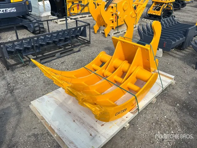 2026 TOFT TOFT08R fits to 20-30 ton Excavator Rake (Unused)