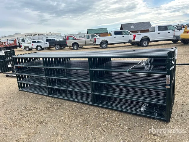 Quantity of (20) 2026 BYT RG1016 16 ft x 4 ft Heavy-Duty Ranch Livestock Gate (Unused)