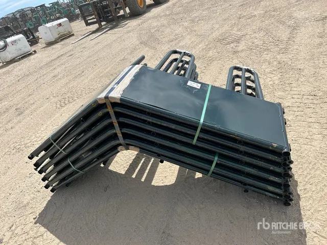 Quantity of (2) 2026 BYT HDTBF45 Heavy-Duty Tombstone Bale Livestock Feeder (Unused)
