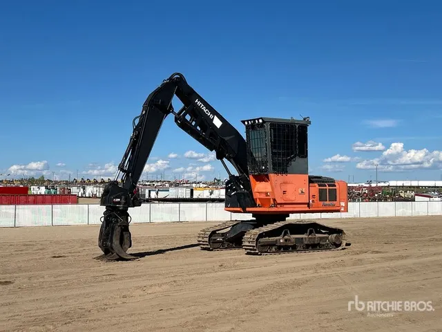 2015 Hitachi Zx210F-3 Short Wood Log Loader