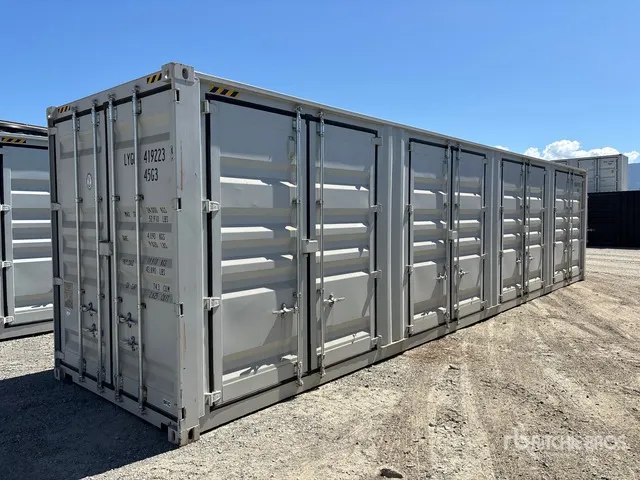2026 40 ft High Cube Multi-Door Storage Container