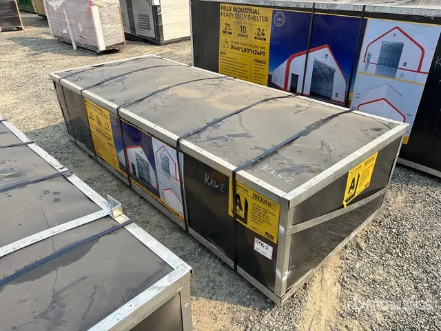 2026 HIlls Industrial 302016 20 ft x 30 ft Storage Building (Unused)