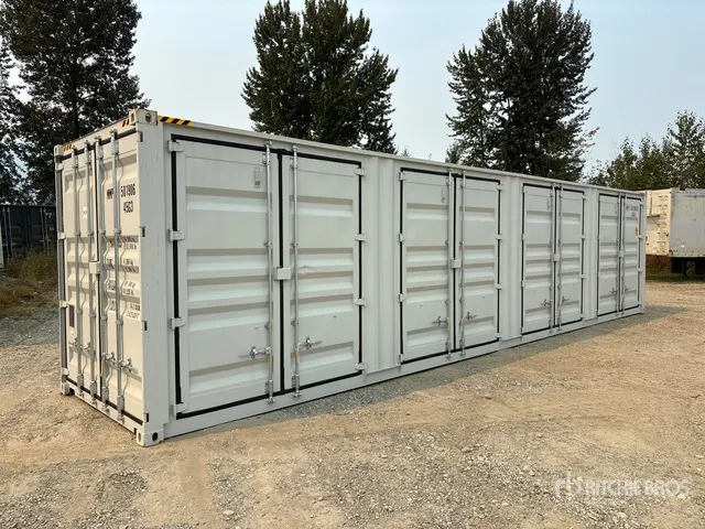 2026 40 ft High Cube Multi-Door Storage Container