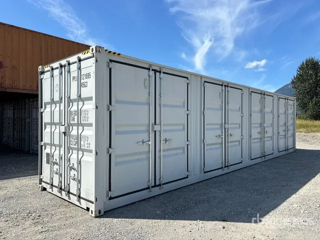 2025 40 ft High Cube Multi-Door Storage Container