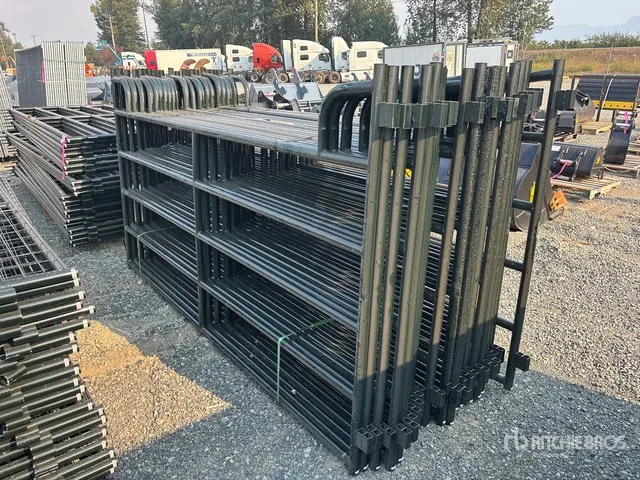 Quantity of (22) 2025 BYT MDRP96 9 ft 6 in Ranch Livestock Panel (Unused)
